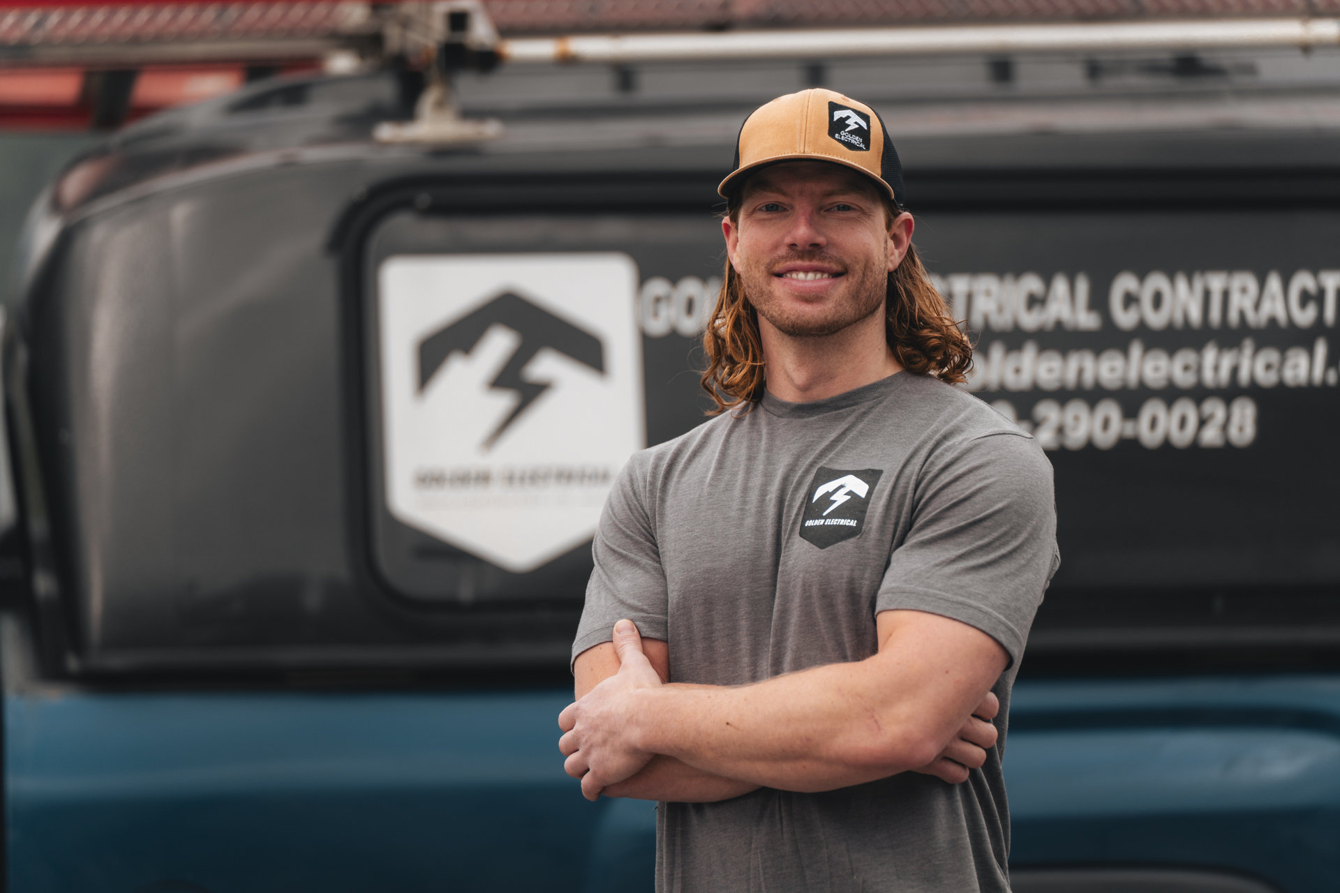 Travis Britnell, Third-Year Apprentice at Golden Electrical Contracting